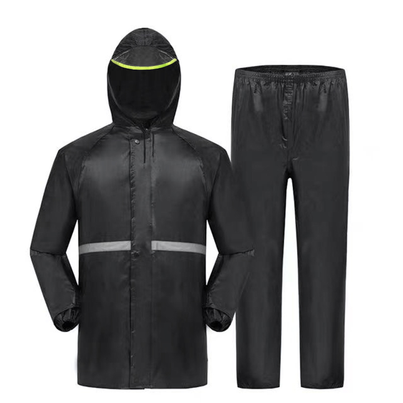 Motorcycle Gear Mens - 2 pezzi cappotto con cappuccio e