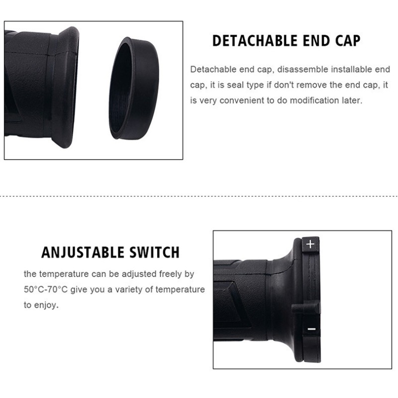 Manopole riscaldate a mano per - Handlebar Grip Heated recensione e prezzo