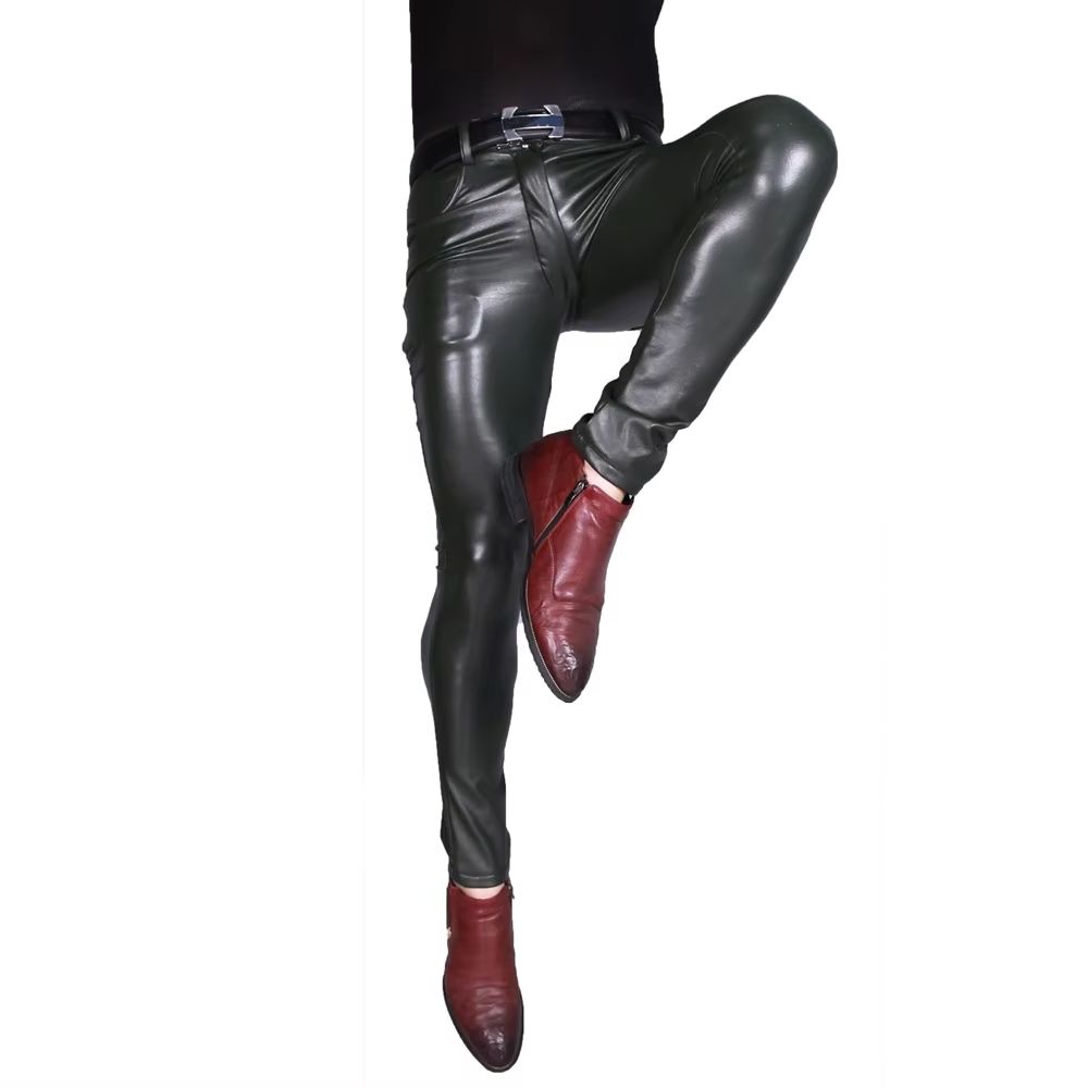 Pantaloni da uomo in ecopelle  - Motorcycle Gear Mens recensione e prezzo