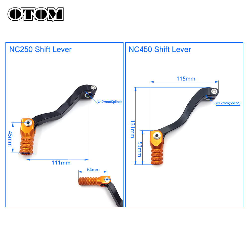 OTOM leva del cambio pieghevol - Motorcycle Gear Lever Extender recensione e prezzo
